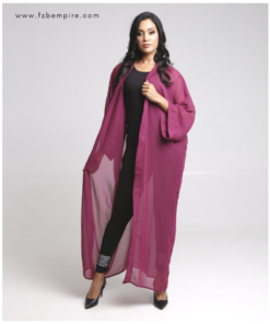 HUDA Elegant Magenta Kimono
