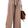 SALMA Front Tie Palazzo Pants